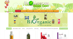 Desktop Screenshot of bio-magazin.eu